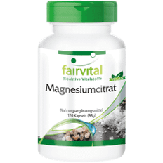 Magnesiumcitrat Fairvital Magnesiumcitrat 120 Kapseln