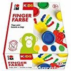 Pitture per le dita Marabu KiDS Fingerfarbe, 100 ml, 4er Set