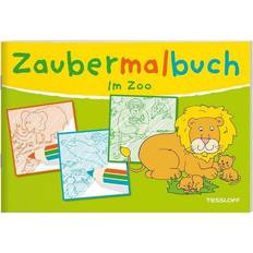 Bon_marché Livres de Coloriage Zaubermalbuch. Im Zoo