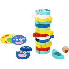 Toy kids Tooky Toy Jenga for Kids Animal Blocks