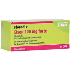 Floradix Vitamine & Mineralien Floradix Eisen 100mg forte Filmtabletten