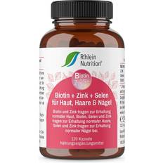 R(h)ein Nutrition Biotin + Zink + Selen Haare Nägel Kapseln