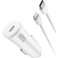 Apple 20w usb c Cellularline Car charger Ladegerät Apple, White