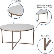 Flash Furniture Hampstead Collection Modern Coffee Table