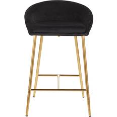 Gold Bar Stools Lumisource Matisse Gold Bar Stool 2