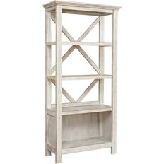 Beige Shelves Ashley 75" Carynhurst Book Shelf