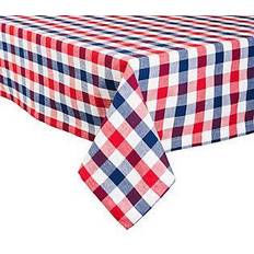 White Tablecloths Design Imports DII 4th of July Tabletop Collection 60 x 84 Red Tablecloth Blue, White, Red (213.36x152.4cm)