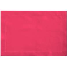 Cotton Place Mats SFERRA Festival Placemats Set of 4 Place Mat Red