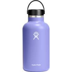 Purple Thermoses Hydro Flask 64 Wide Mouth with Flex Cap Thermos