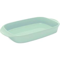 Green Baking Tins Chantal 9-Inch 2-Inch Classic Rectangular Sage Baking Tin