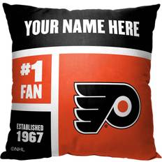 NHL Philadelphia Flyers Colorblock Personalized Square Komplett pyntepyte