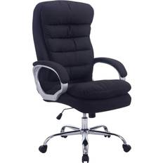 CLP Sillas de oficina CLP Vancouver Xxl En Tela Negro 77x68x Cm Silla de oficina