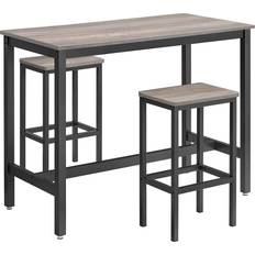 Fodstøtter Barborde Vasagle Stools Set Bar Table 2pcs