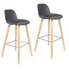 Zuiver Bar Stools Zuiver of Albert Kuip Retro Moulded Bar Stool