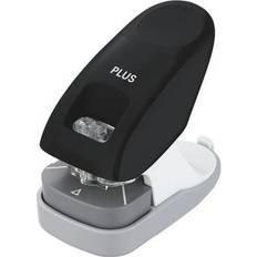 Desktop Paper Clinch Staple Free Stapler Black