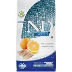 Farmina N&D Ocean Herring & Orange Adult Dry Cat Food 3.3 lb Bag