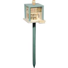 Cube stand Dobar Luxus-insektenhotels Insect Hotel with Stand Cube Owl