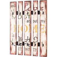 HAKU Möbel Möbel Wandgarderobe 89719 Motiv Holz 10