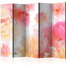 Arkiio Pastel peonies II Rumsavdelare 225x172cm