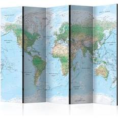 Arkiio World Map Rumsavdelare 225x172cm