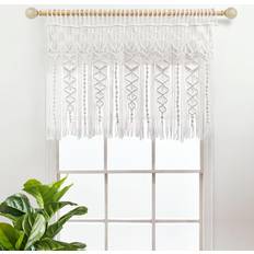 Valances Lush Decor Boho Macrame 101.6x76.2cm