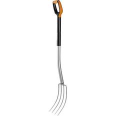 Oransje Greiper Fiskars Xact Compost Fork 1003687