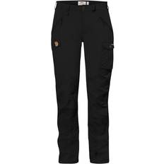 Fjällräven Yksivärinen Housut & Shortsit Fjällräven Nikka Trousers Curved - Black