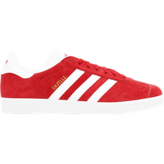 adidas Gazelle - Power Red/White/Gold Metallic