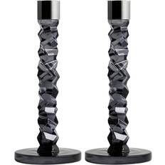 Orrefors Carat Bougeoir 24.2cm 2pcs