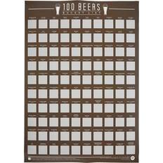 100 Beers Scratch Off
