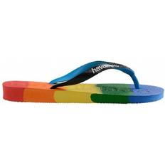 Herren - Mehrfarbig Flip-Flops Havaianas Top Logomania Multicolor - Rainbow