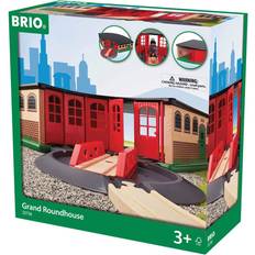 Madera Accesorios de tren BRIO Grand Roundhouse 33736