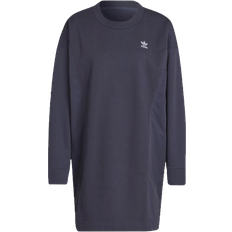 adidas Originals Adicolor Classics Woven Back Oversized Sweater - Blue