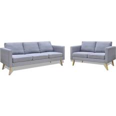 3pers sofa vidaXL 2-pers. 3-pers. Sofa 2stk