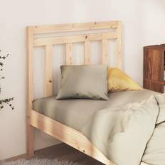 vidaXL brown, 106 Solid Wood Pine Bed Headboard