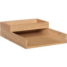Hübsch Rail Organizer Set Nature Storage Box