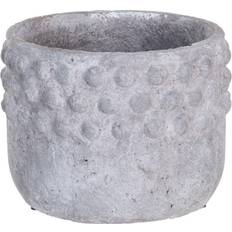 BigBuy Garden Grey Resin Planter 31.5 x 31.5 x 23.5 cm