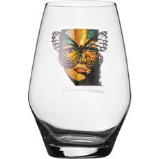 Carolina Gynning Drinking Glasses Carolina Gynning Golden Butterfly Drinking Glass 11.8fl oz