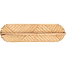 Naturlig Rattan Håndklædestativ 62,5 x 10,5 x 18,5 cm