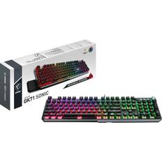 MSI Teclados MSI Vigor GK71 Sonic Red ES QWERTY Español