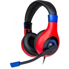 Multicolore Cuffie Cuffia Con Microfono Nacon Wired Stereo Gaming Headset V1 Nero/Blu Rosso