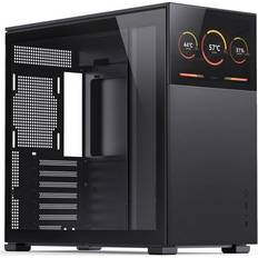 Jonsbo Micro-ATX Kabinetter Jonsbo D41 Screen Gehäuse, Tempered Gla..