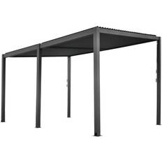 Pergola pergola Floraworld Pergola anthrazit, 400 310 Eingangshöhe