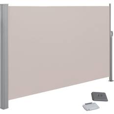 Beige Side Awnings Songmics Modante Seitenmarkise Alu, Beige