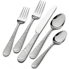 Pfaltzgraff Silver Swirl handle Cutlery Set