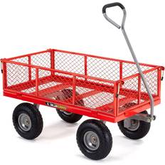 Utility Wagons GORILLA CARTS 00; GOR800B-COM; 800-lb. Steel Utility Cart Black