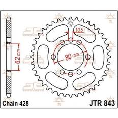 JT Kettenrad 49T 428 JTR843.49