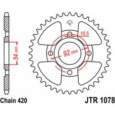 Stems sale Steel Standard Rear Sprocket 1078 - 420