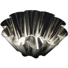 Brown Baking Tins Browne Foodservice 80193720 Plated Fluted Brioche Bottom Bakeform