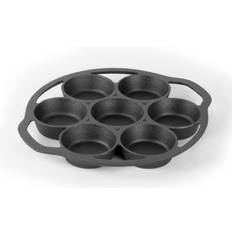 Cake Tins Commercial Chef Pre-Seasoned Iron Cake Pan